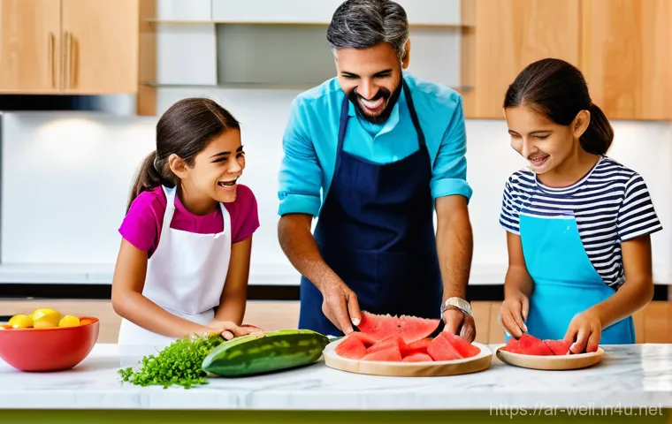 웰빙코디네이터와 협동 프로젝트 - **Prompt 1: Golden Morning Routine for Self-Reflection**
    A serene and softly lit image of an Ara...