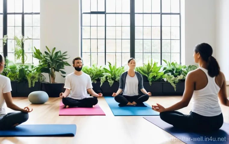 웰빙코디네이터와 건강 워크숍 운영 - **Prompt 1: The Supportive Health Coach's Guidance**
    "A heartwarming and inspiring image of a di...