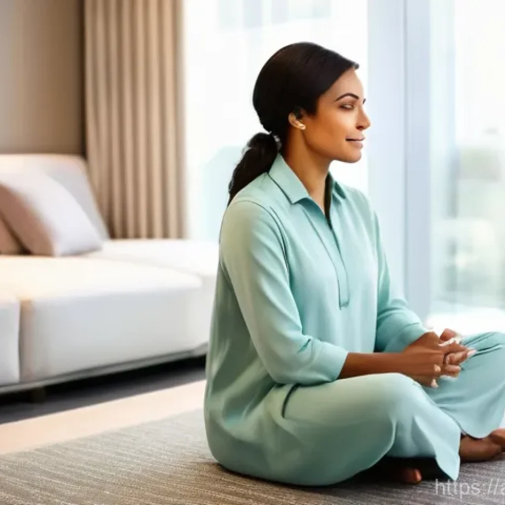 웰빙코디네이터와 고객 유형별 대응법 - **Prompt:** A serene and empathetic wellness consultation. A professional female wellness coordinato...