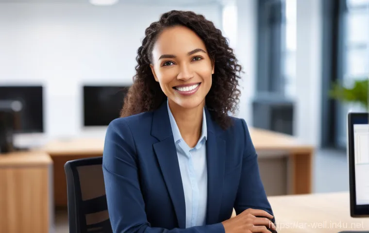 웰빙코디네이터와 고객 만족 프로젝트 - **Prompt 1: The Empathetic Connection**
    A close-up shot of a diverse customer service representa...